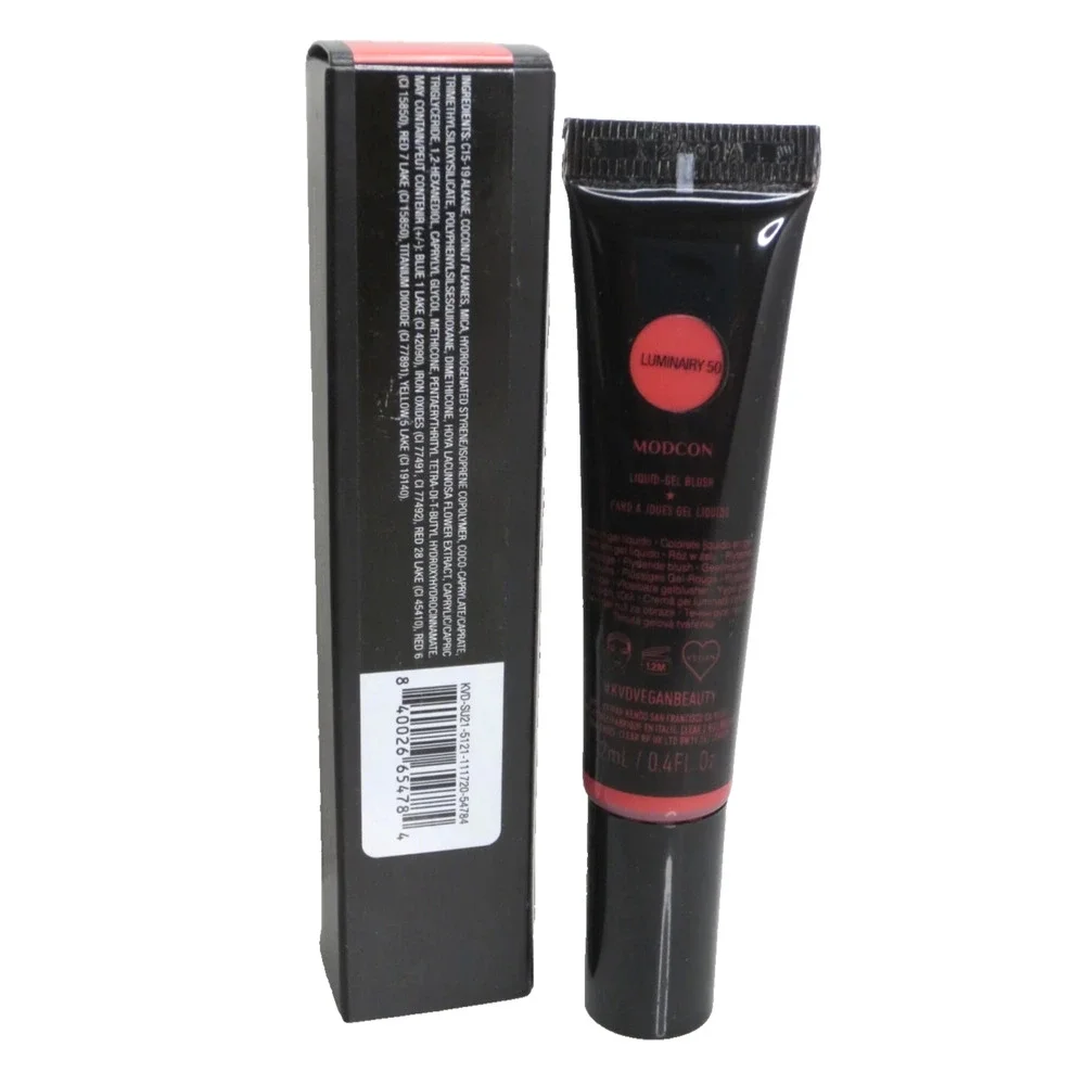 KAT VON D MODCON LIQUID GEL BLUSH LUMINAIRY 50 0.4OZ, Authentic